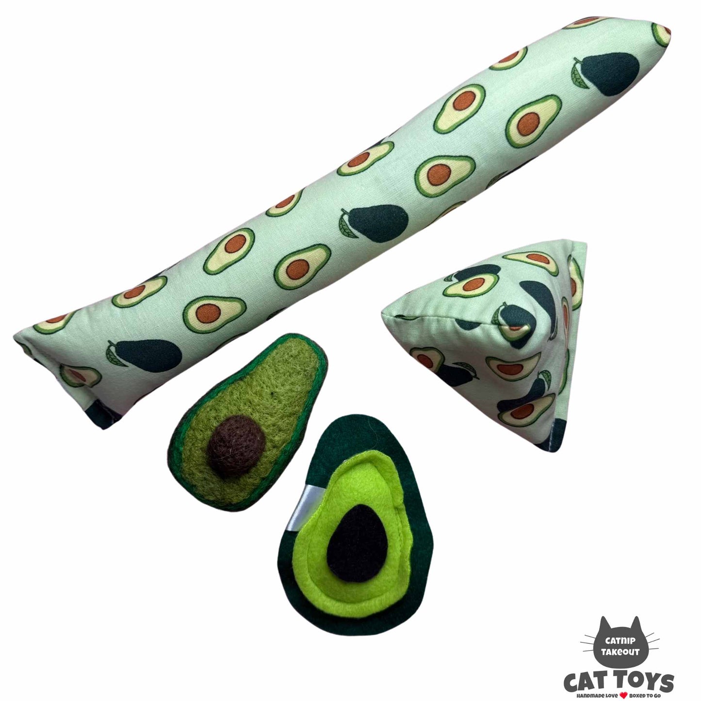 Avocado Kicker Catnip Cat Toy