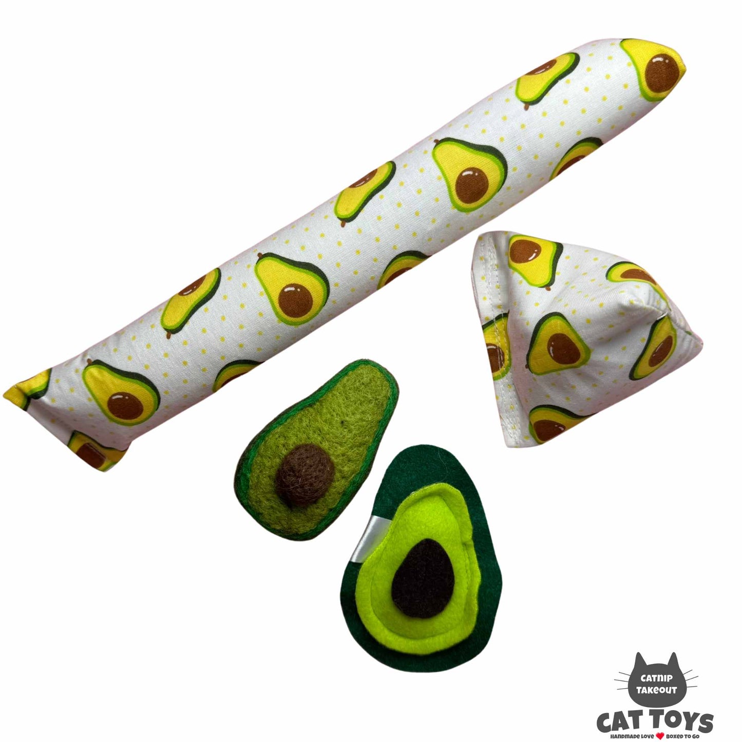 Avocado Kicker Catnip Cat Toy