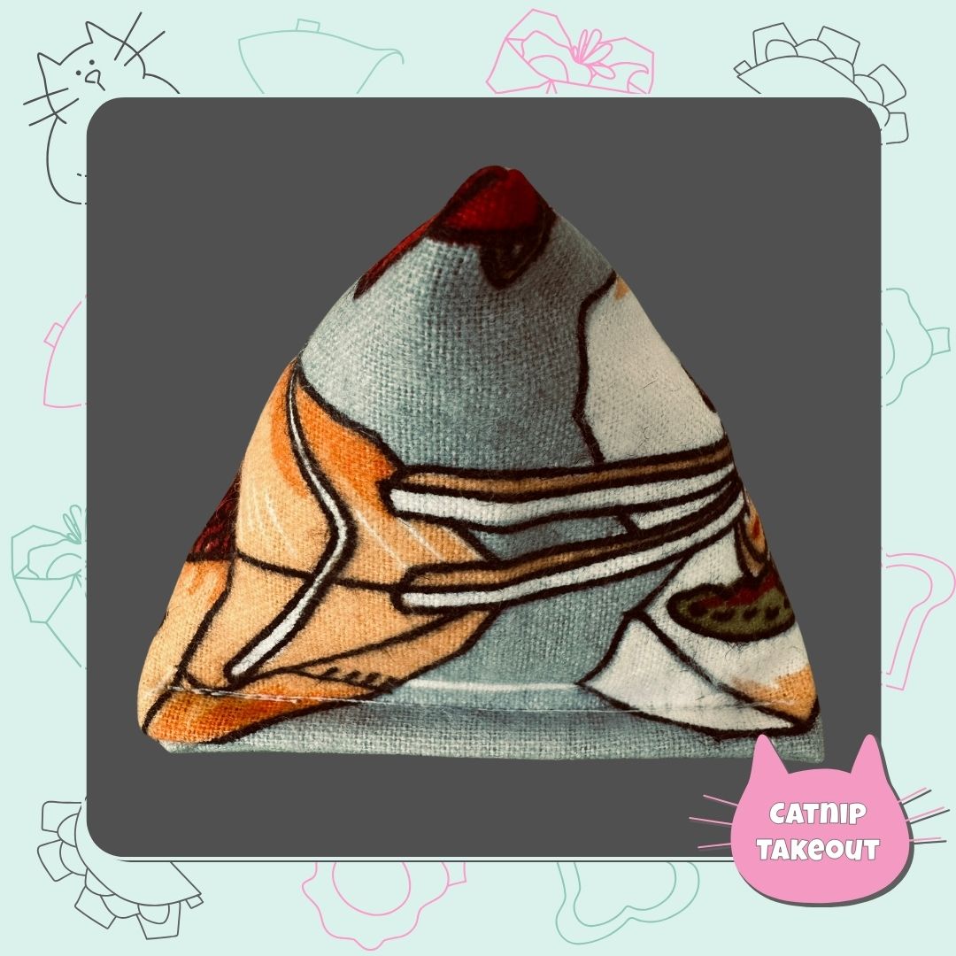 Sushi Catnip Cat Toy Happy Sack - CatnipTakeout