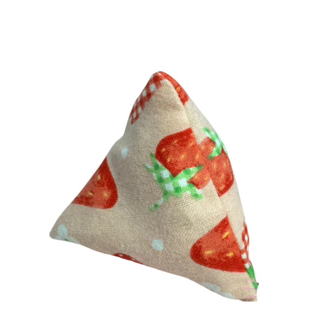 Strawberry Catnip Cat Toy Happy Sack - CatnipTakeout