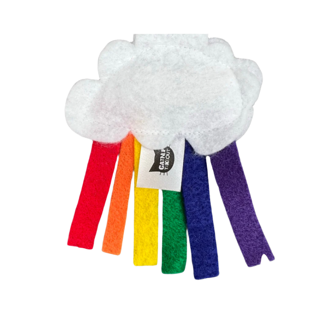 Rainbow Cloud Catnip Toy - CatnipTakeout