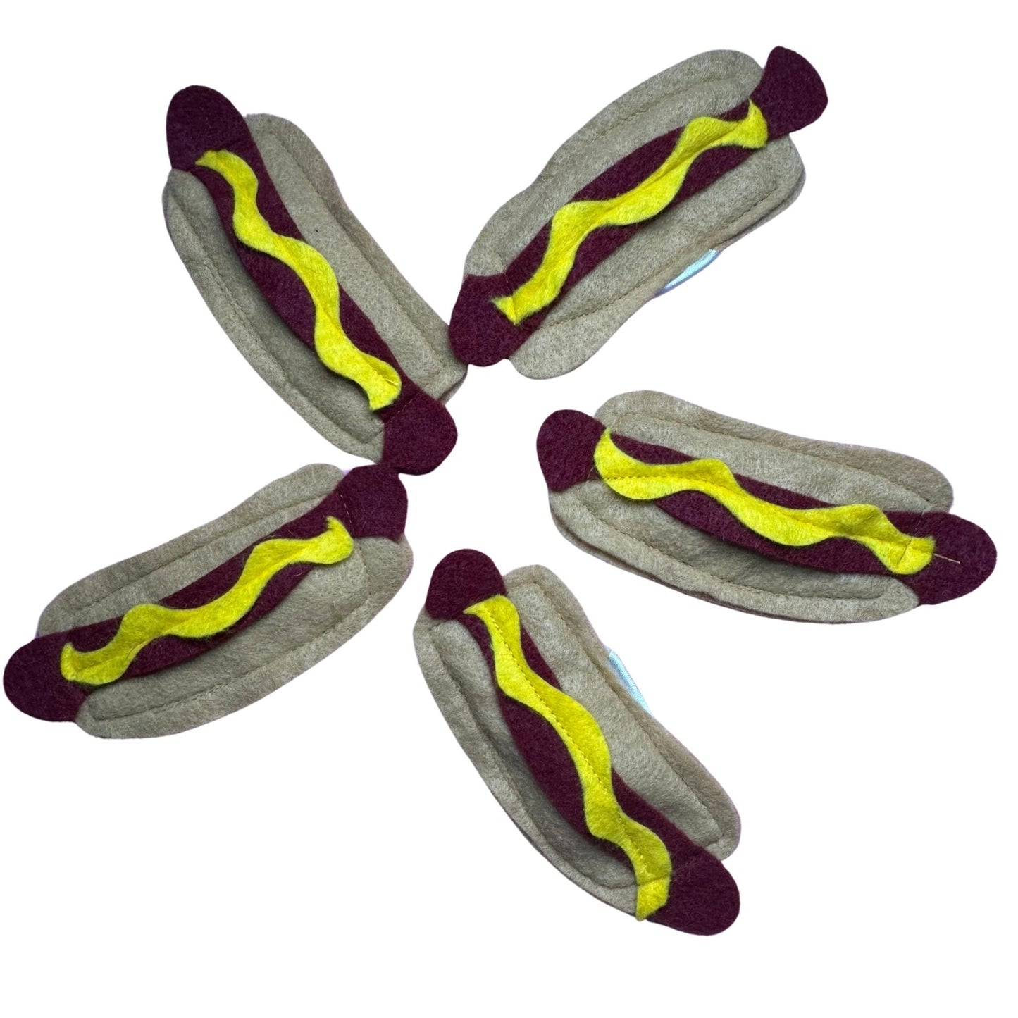 Hot Dog Catnip Toy