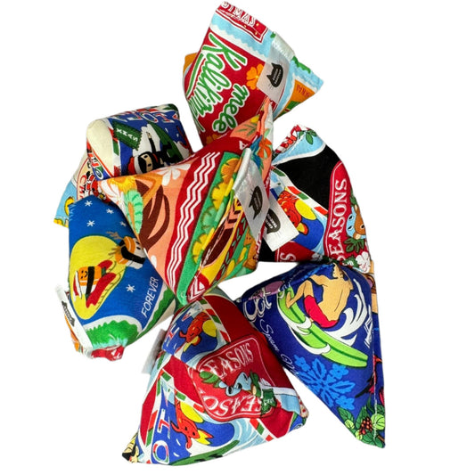 Mele Kalikimaka | Hawaiian Happy Sack Catnip Cat Toy