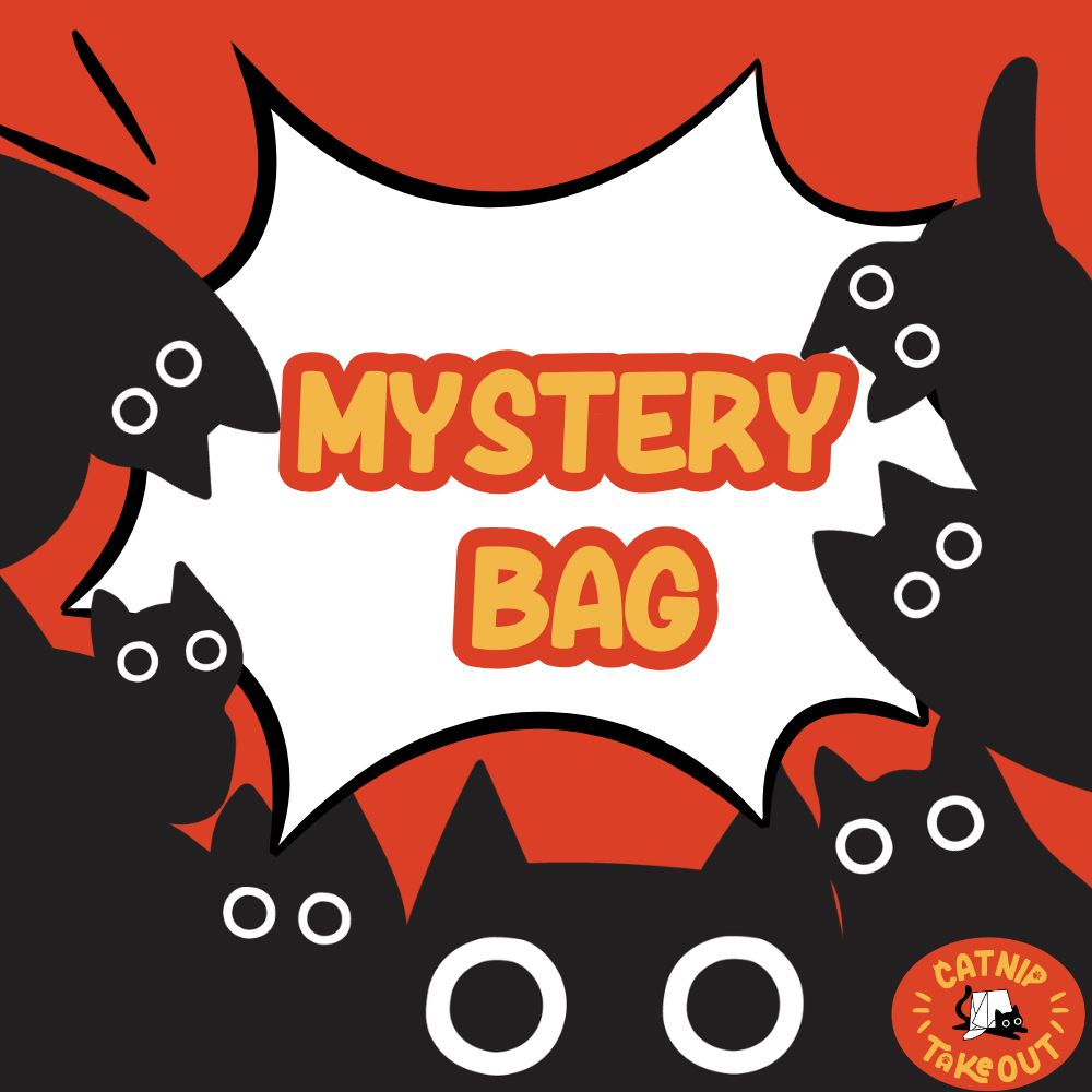 Mystery bag set of three handmade catnip toys