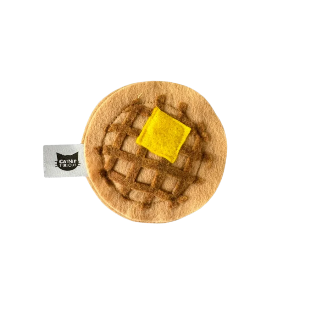 Waffle Catnip Toy - CatnipTakeout
