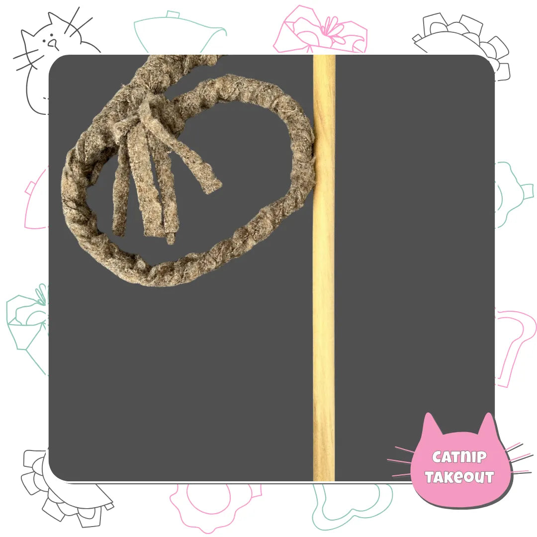Wand Catnip Toy - The Dancing Stixx - CatnipTakeout