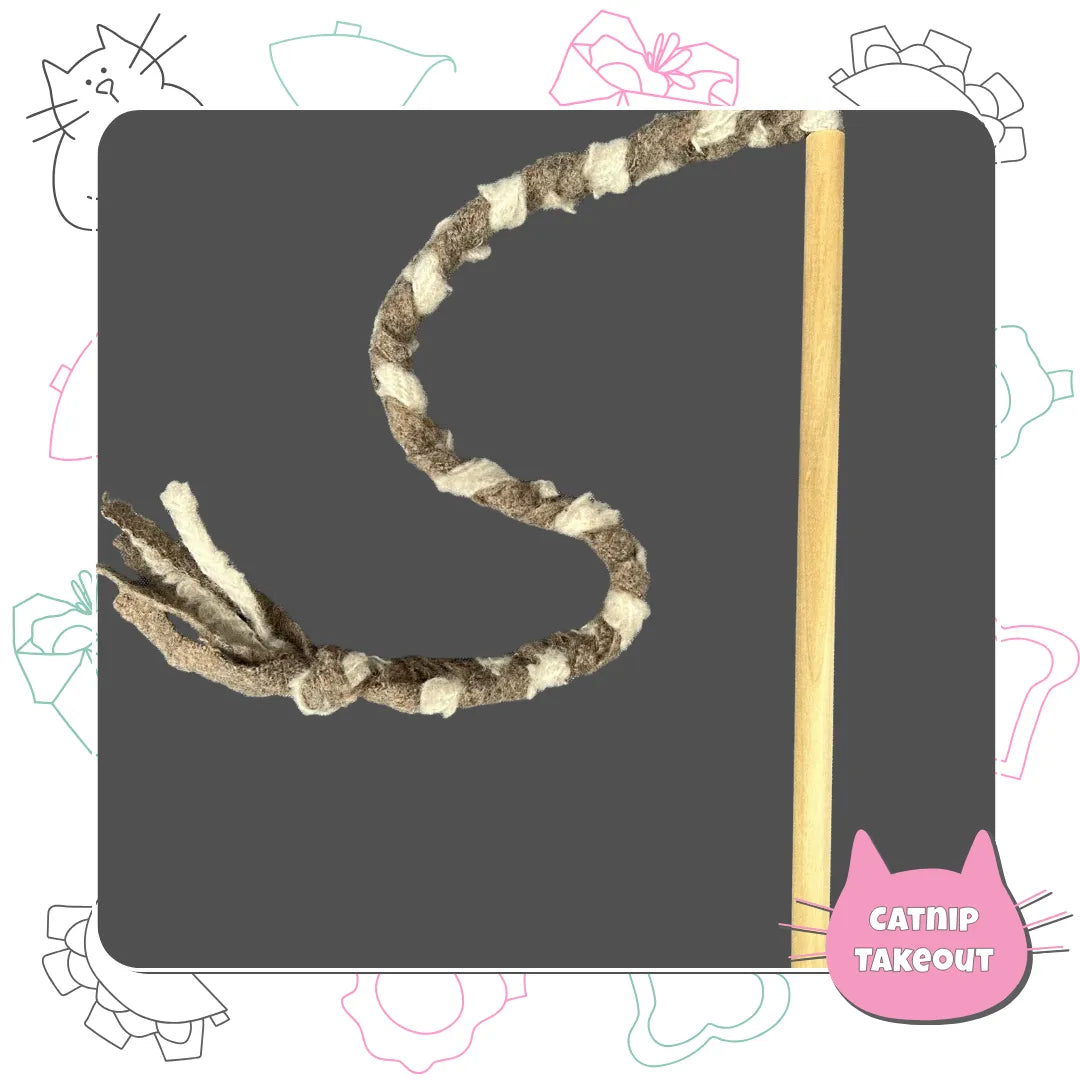 Wand Catnip Toy - The Dancing Stixx - CatnipTakeout