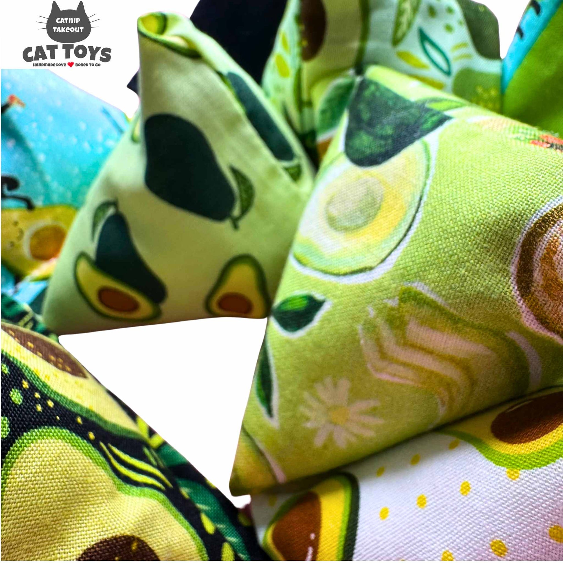 Avocado Catnip Cat Toy Happy Sack - CatnipTakeout