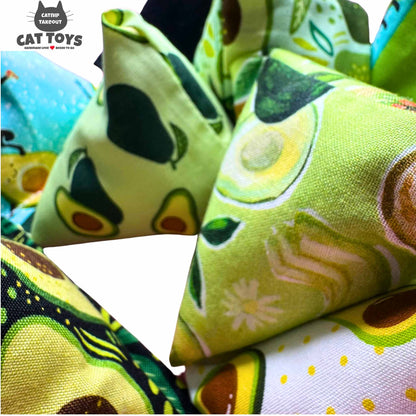 Avocado Catnip Cat Toy Happy Sack - CatnipTakeout