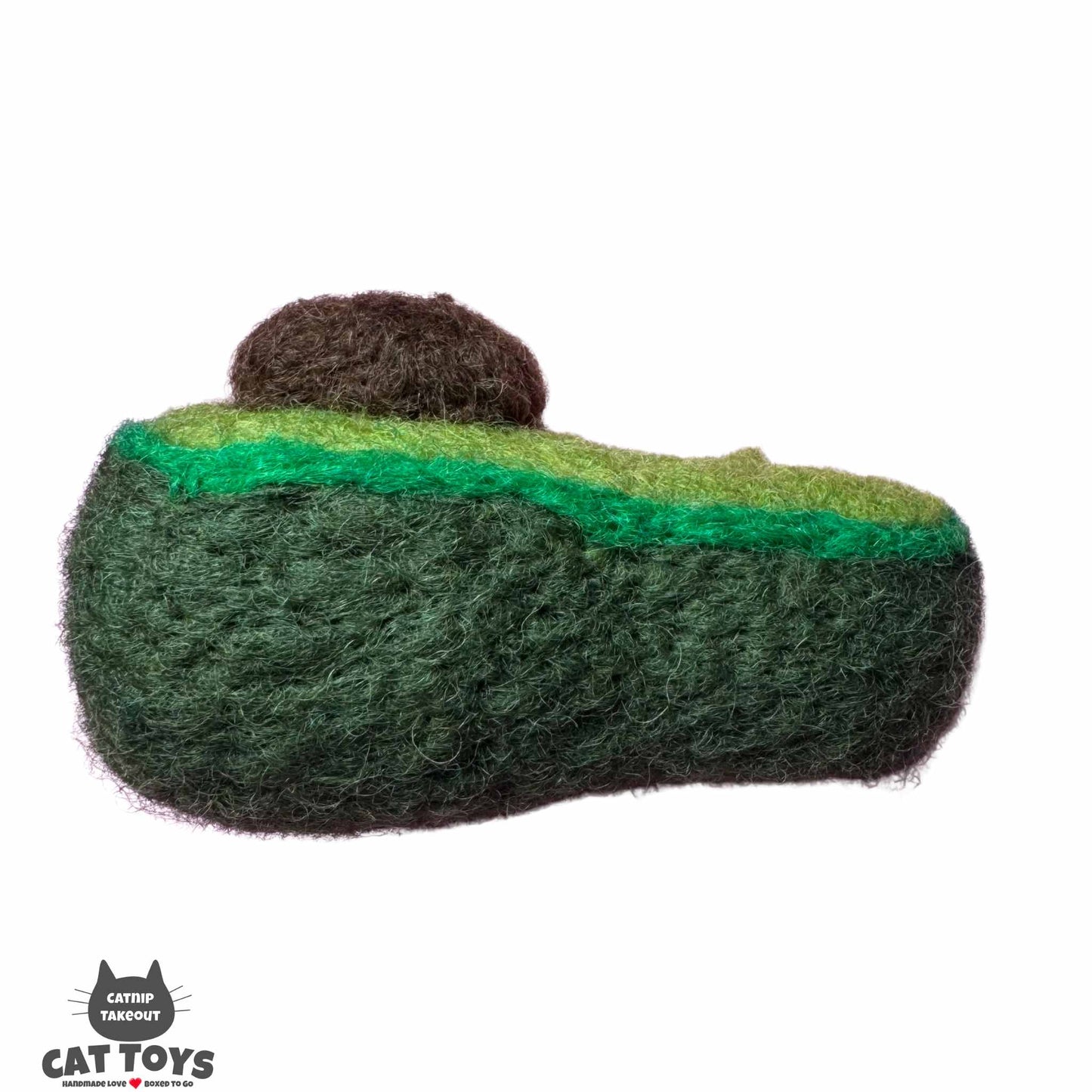 Avocado Catnip Toy | Wool Felted - CatnipTakeout