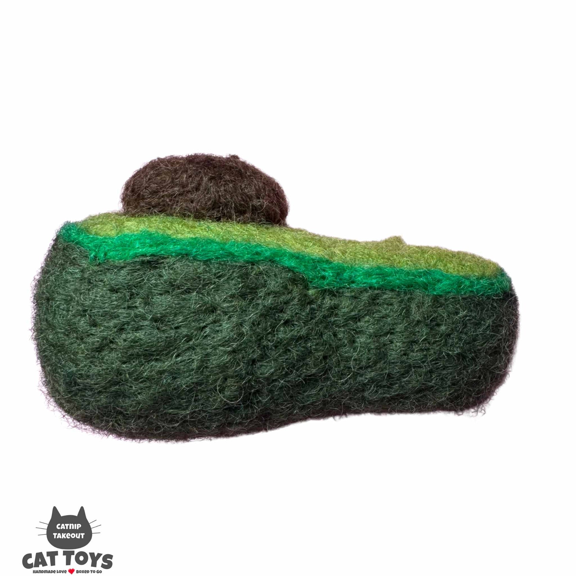 Avocado Catnip Toy | Wool Felted - CatnipTakeout