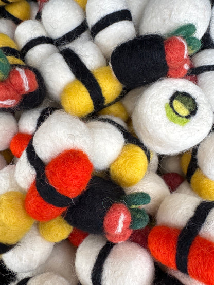 Sushi Cat Toy | Wool | Sprayed with Catnip