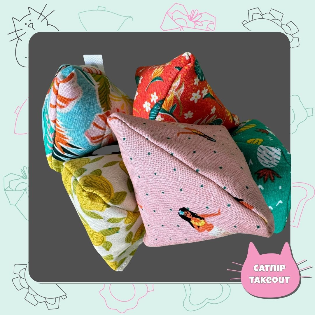 Catnip Cat Toy Happy Sack | Weekly on the Menu - CatnipTakeout