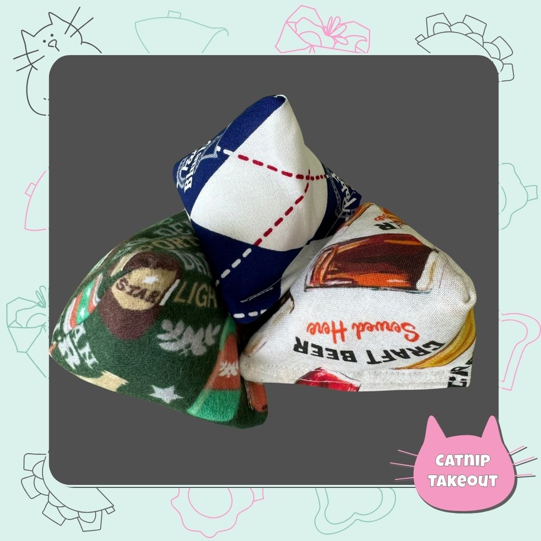 Catnip Cat Toy Happy Sack | Weekly on the Menu - CatnipTakeout