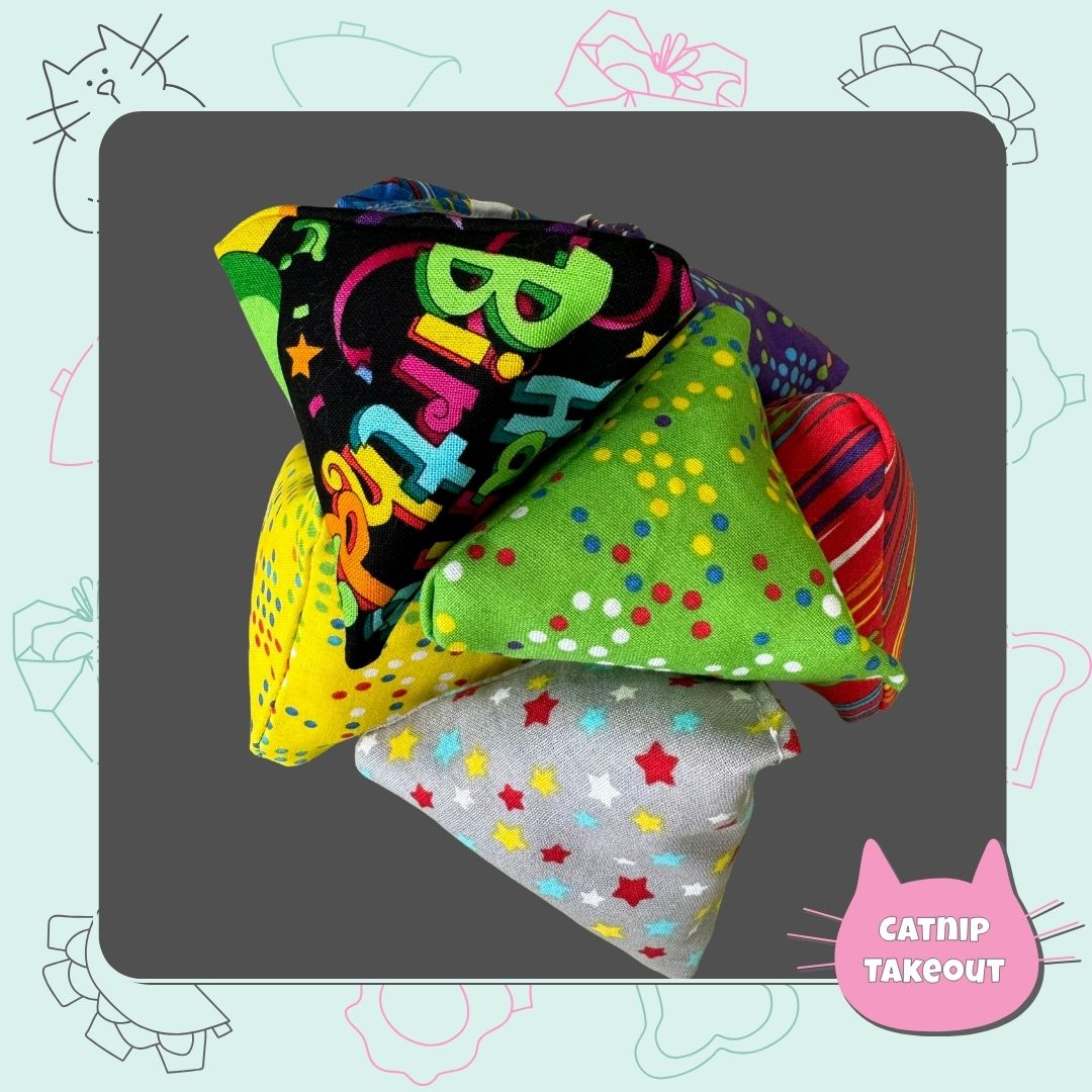 Catnip Cat Toy Happy Sack | Weekly on the Menu - CatnipTakeout