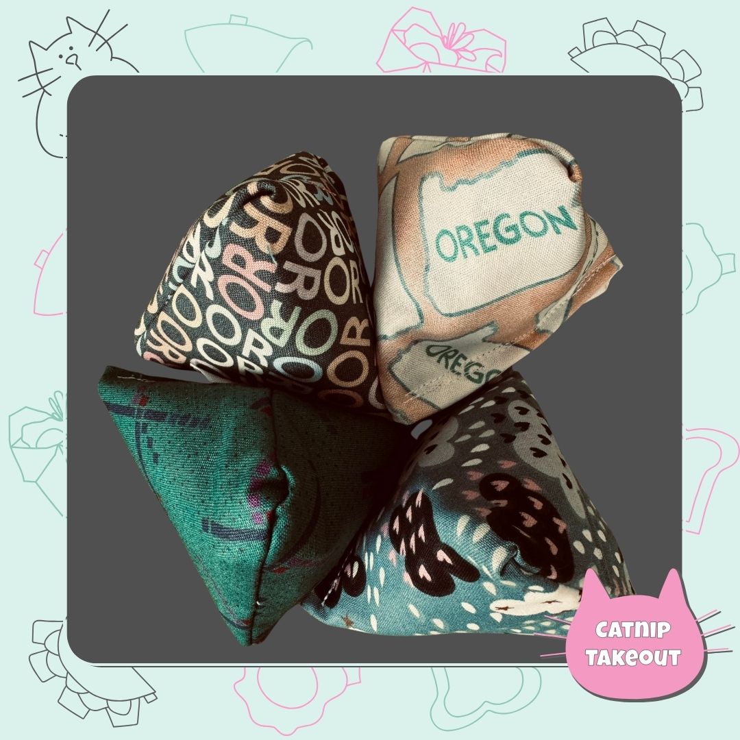 Oregon Catnip Cat Toy Happy Sack - CatnipTakeout Let Shelby Pick !