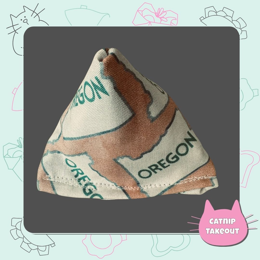 Oregon Catnip Cat Toy Happy Sack - CatnipTakeout Oregon State