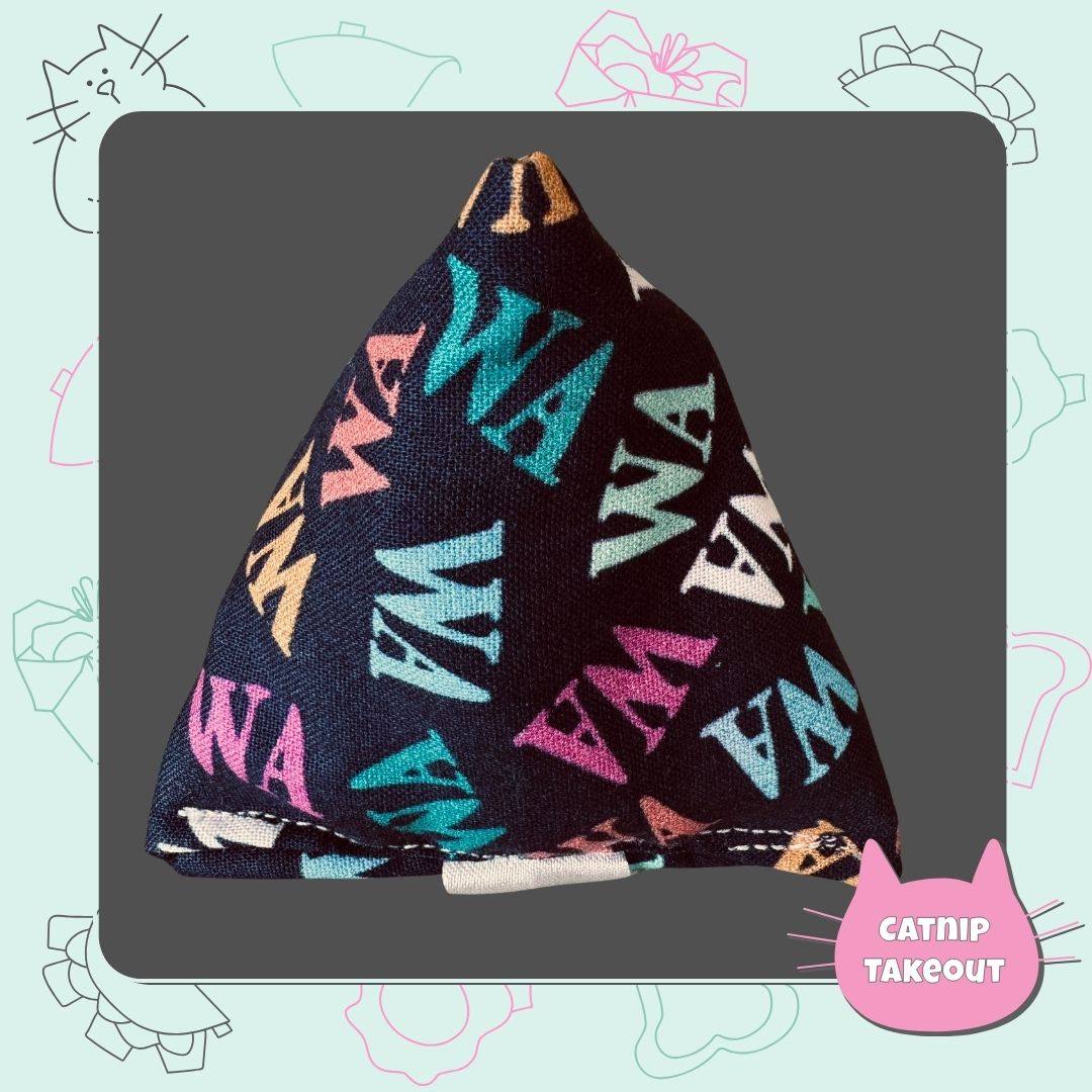 Washington Catnip Cat Toy Happy Sack - CatnipTakeout State Letters