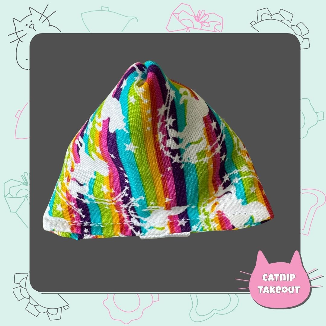 Rainbow | Love All | Pride Catnip Cat Toy Happy Sack - CatnipTakeout