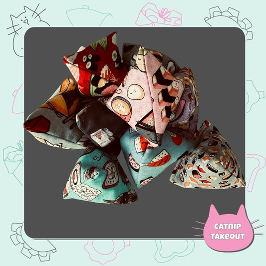 Sushi Catnip Cat Toy Happy Sack - CatnipTakeout