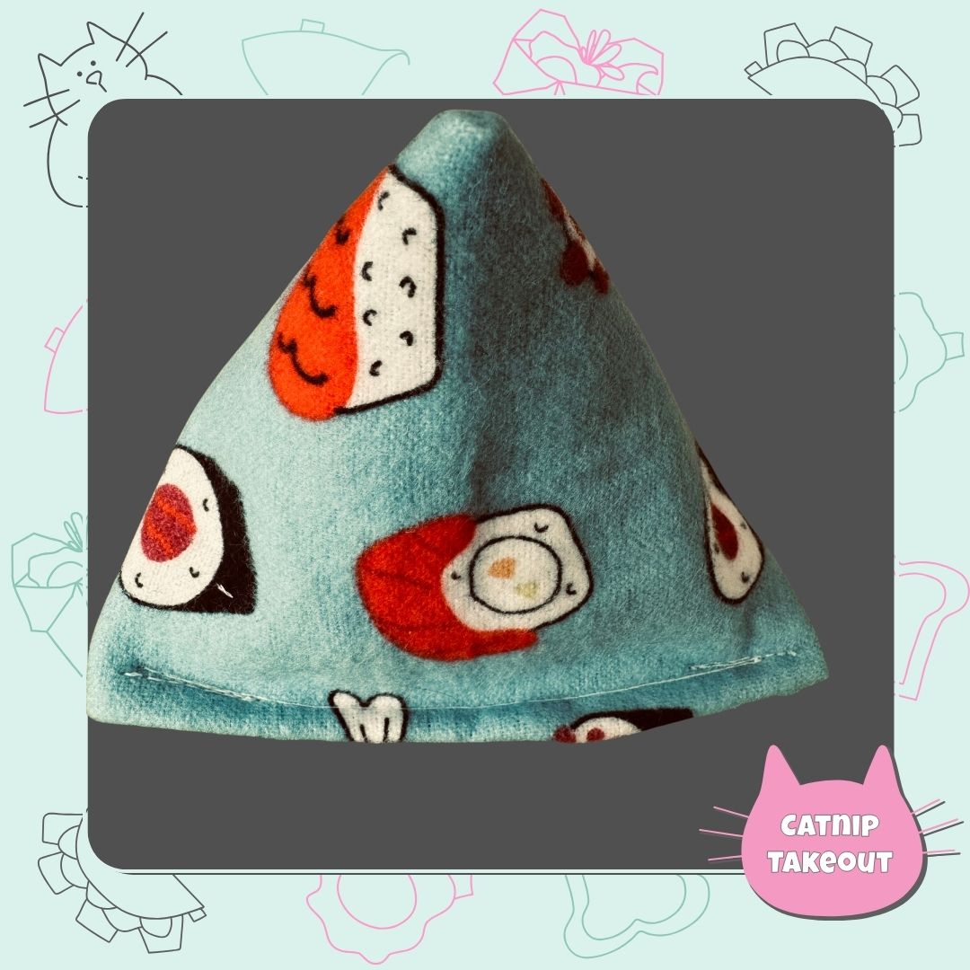 Sushi Catnip Cat Toy Happy Sack - CatnipTakeout