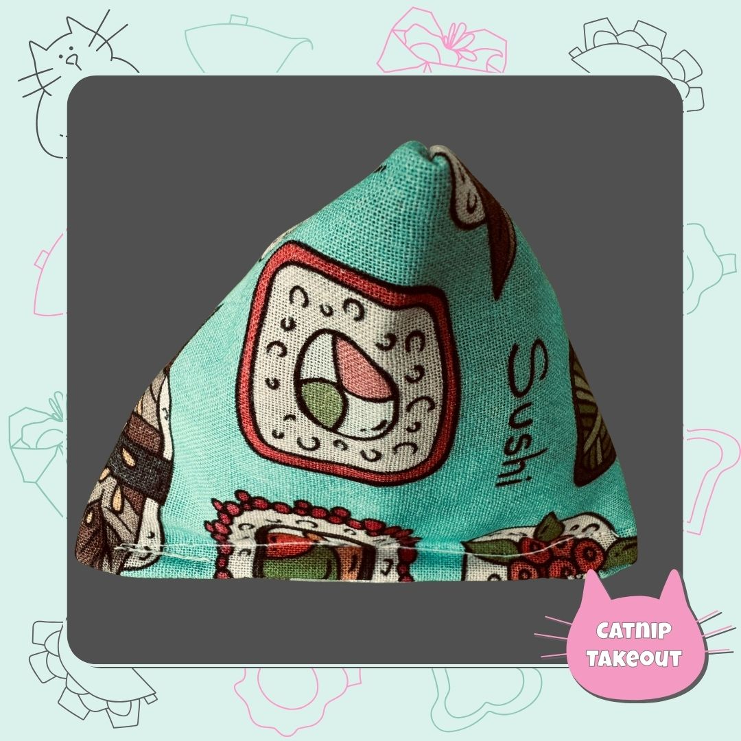 Sushi Catnip Cat Toy Happy Sack - CatnipTakeout