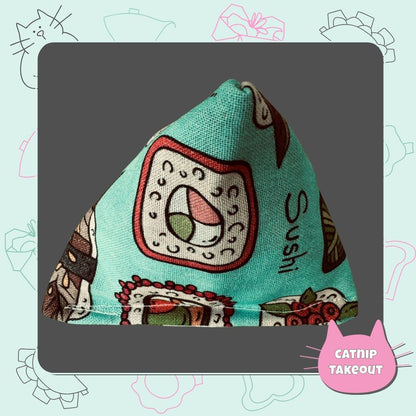 Sushi Catnip Cat Toy Happy Sack - CatnipTakeout