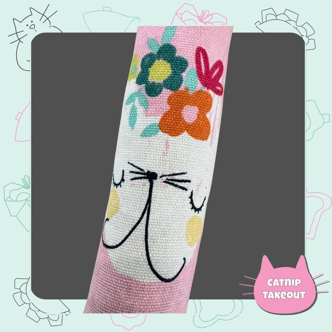 Pink Kitty Kicker Cat Toy with Catnip - CatnipTakeout
