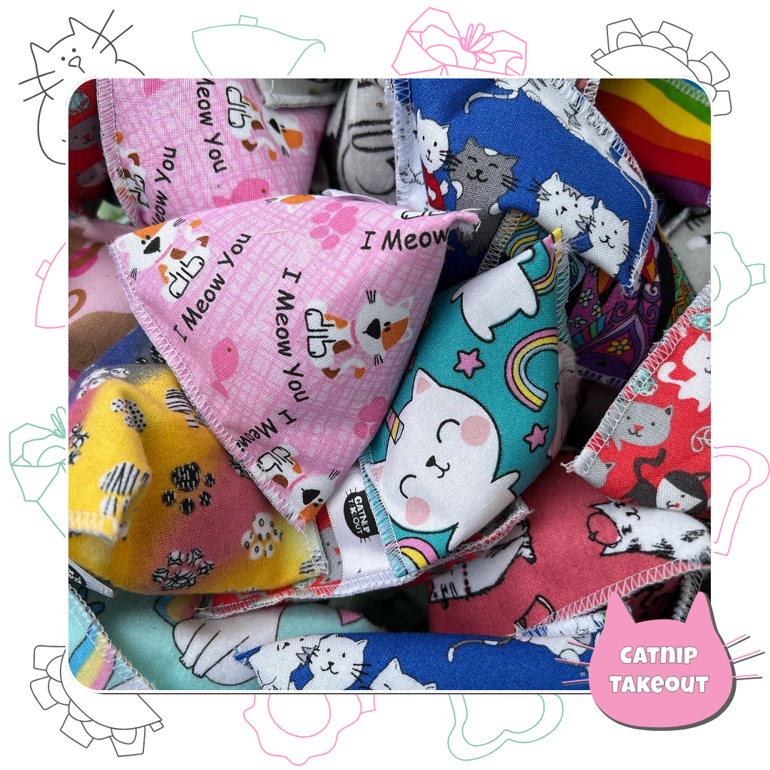 Kitty Catnip Cat Toy Happy Sack - CatnipTakeout