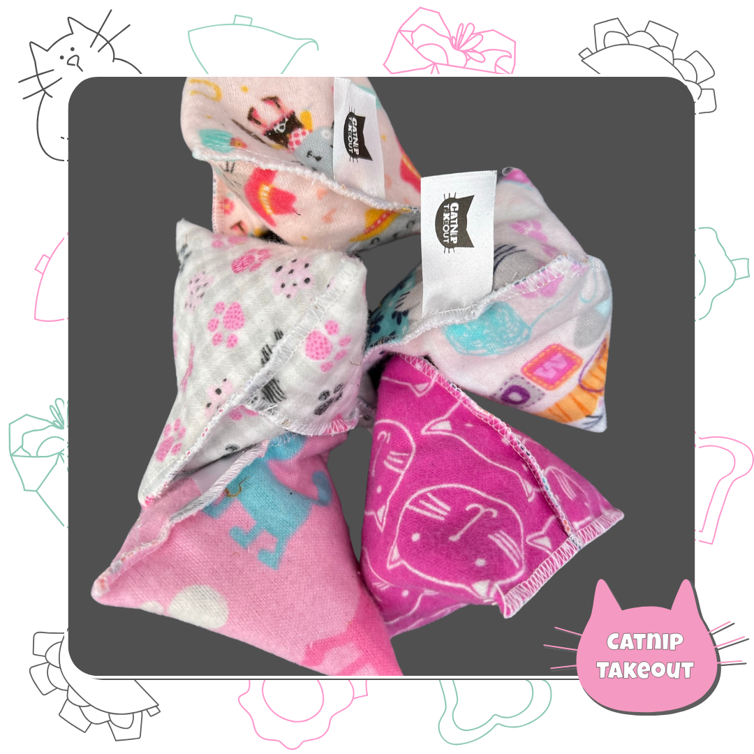 Kitty Catnip Cat Toy Happy Sack - CatnipTakeout