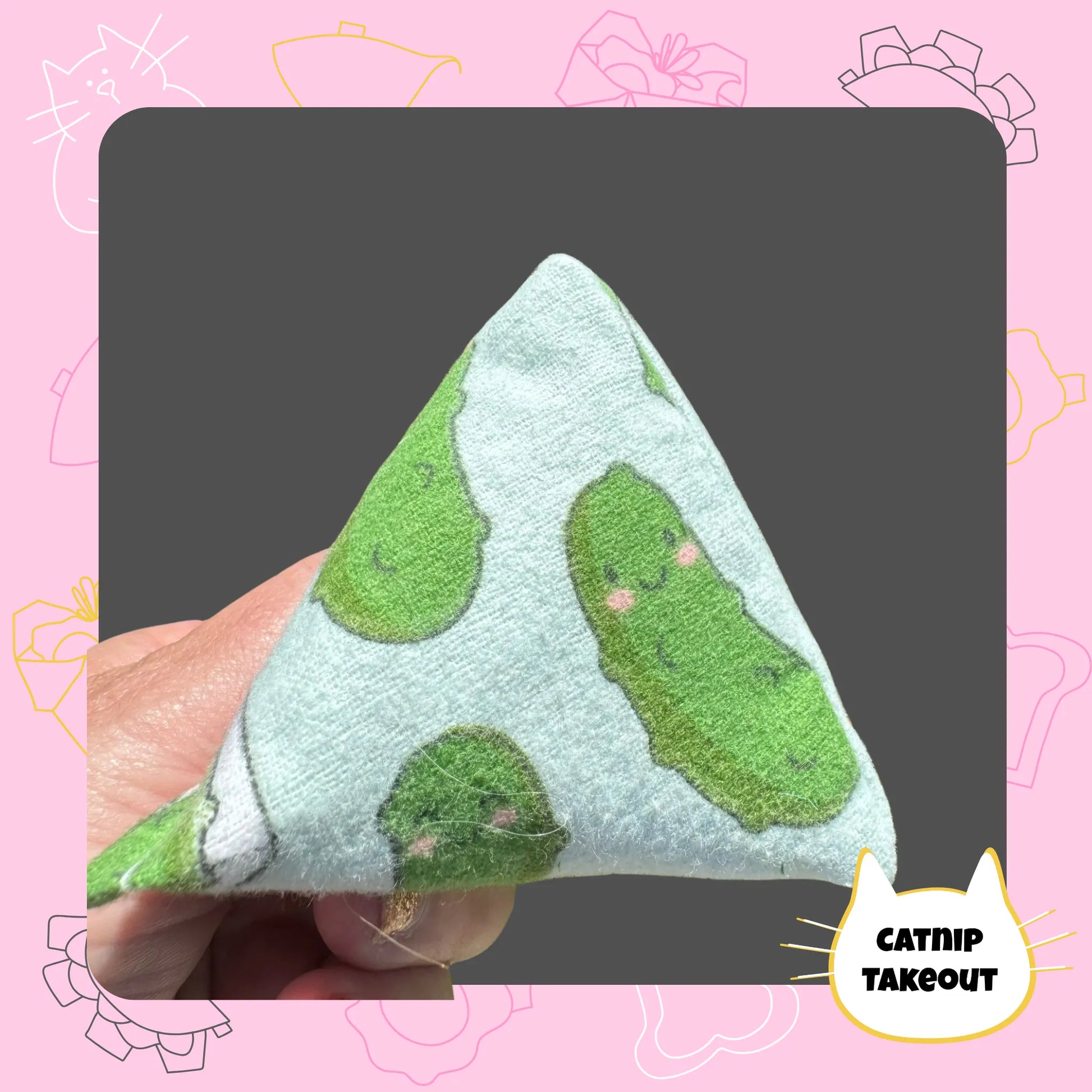 Pickle Catnip Cat Toy Happy Sack - CatnipTakeout
