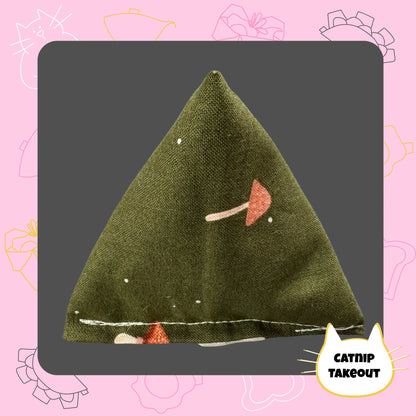 Mushroom Catnip Cat Toy Happy Sack - CatnipTakeout
