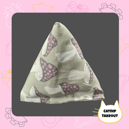 Mushroom Catnip Cat Toy Happy Sack - CatnipTakeout