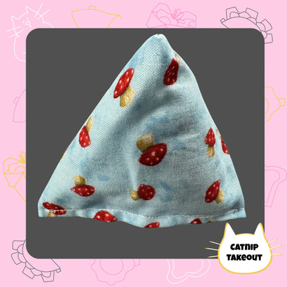Mushroom Catnip Cat Toy Happy Sack - CatnipTakeout