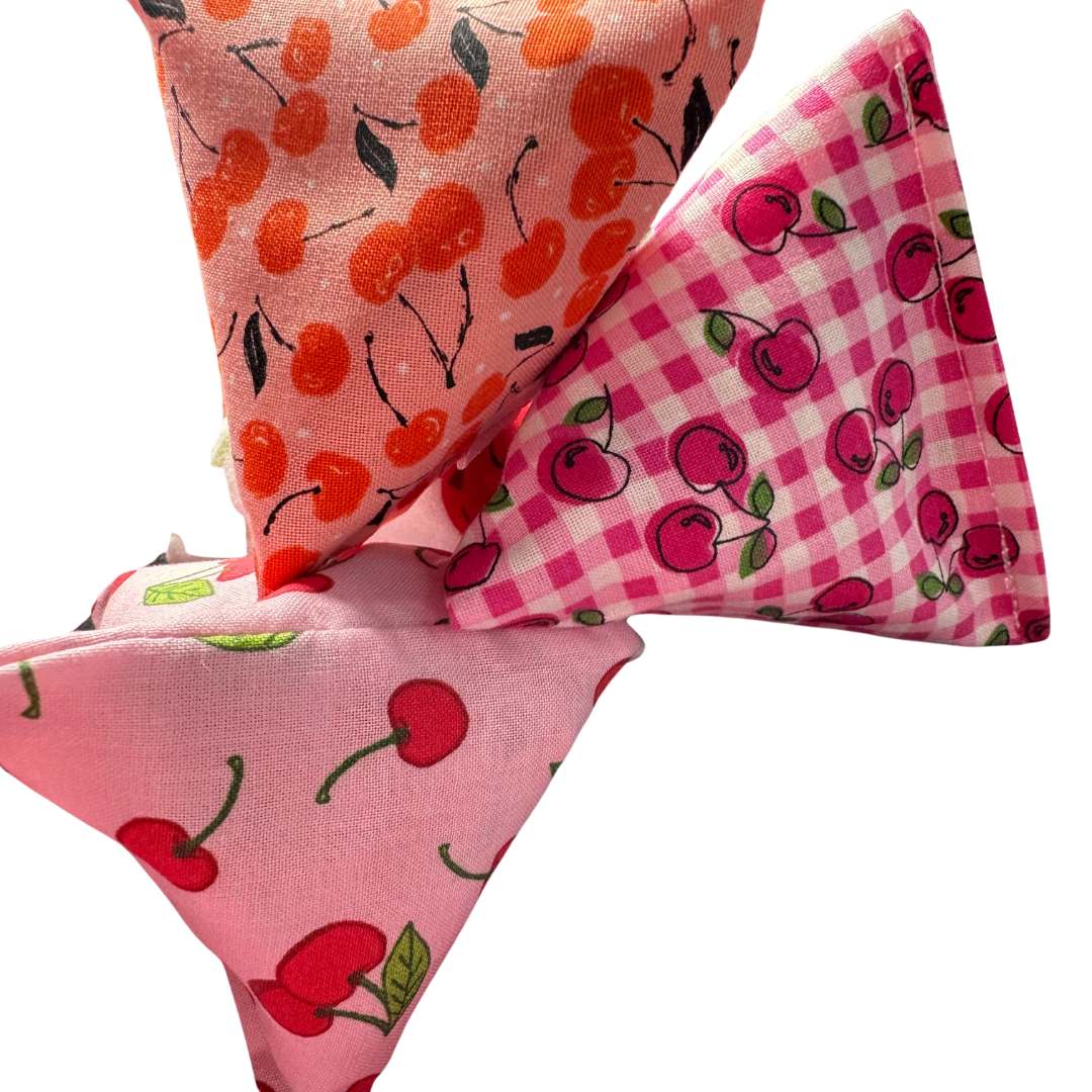 Cherries Catnip Cat Toy Happy Sack - CatnipTakeout