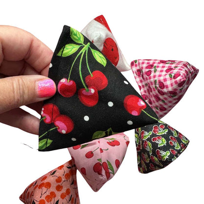 Cherries Catnip Cat Toy Happy Sack - CatnipTakeout