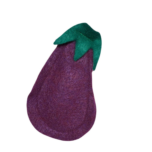 Eggplant Catnip Toy