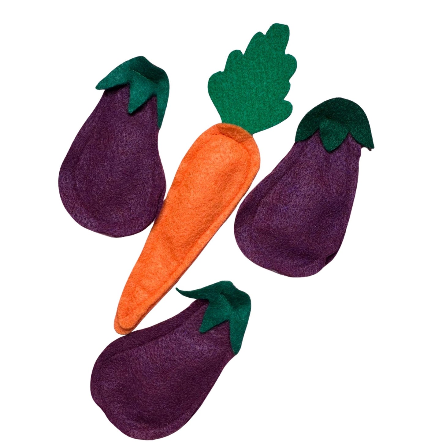 Eggplant Catnip Toy