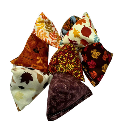 Happy Sack Catnip Cat Toy by CatnipTakeout, autumn play