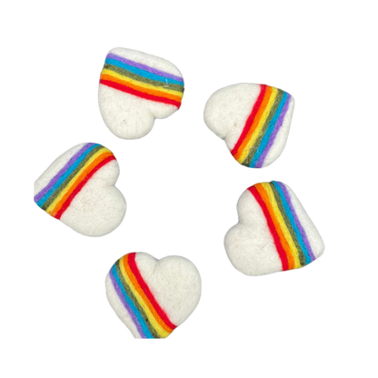 Heart Catnip Toy | Wool Felted Cat Toy - CatnipTakeout