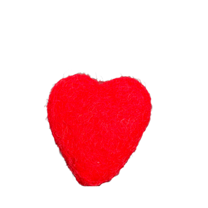 Heart Catnip Toy | Wool Felted Cat Toy - CatnipTakeout
