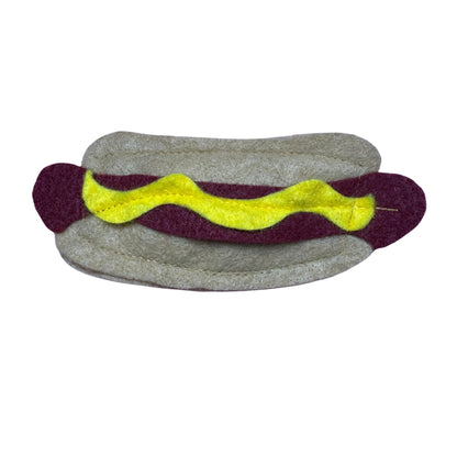 Hot Dog Catnip Toy