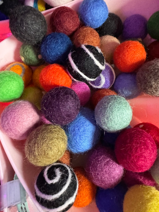 Ball Cat Toy (Wool)  with Catnip | Weekly What's New on the Table