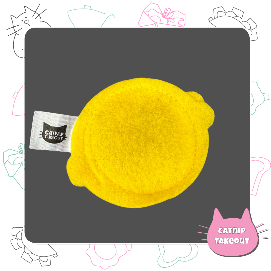 Lemon Catnip Toy