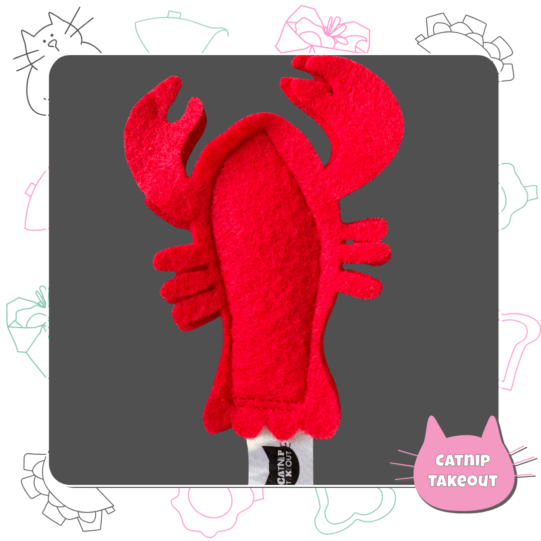 Lobster Catnip Toy