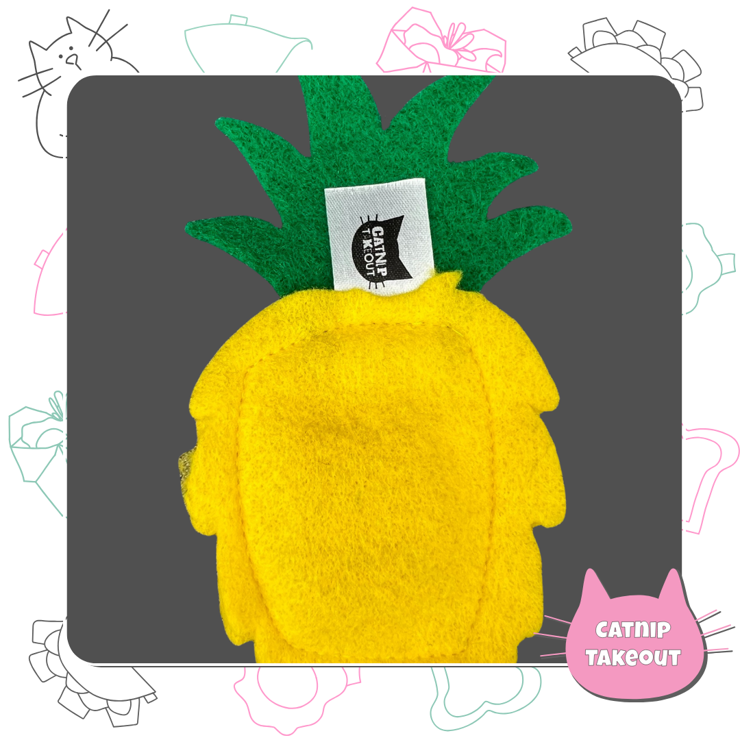 Pineapple Catnip Toy