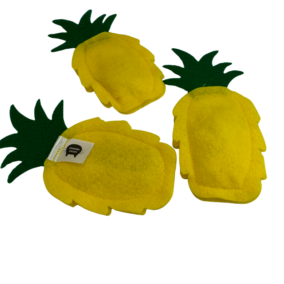 Pineapple Catnip Toy 🍍 - CatnipTakeout
