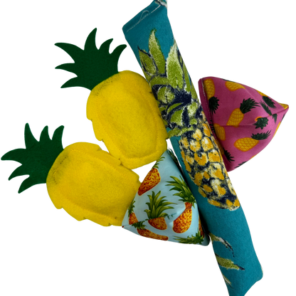 Pineapple Catnip Cat Toy Happy Sack