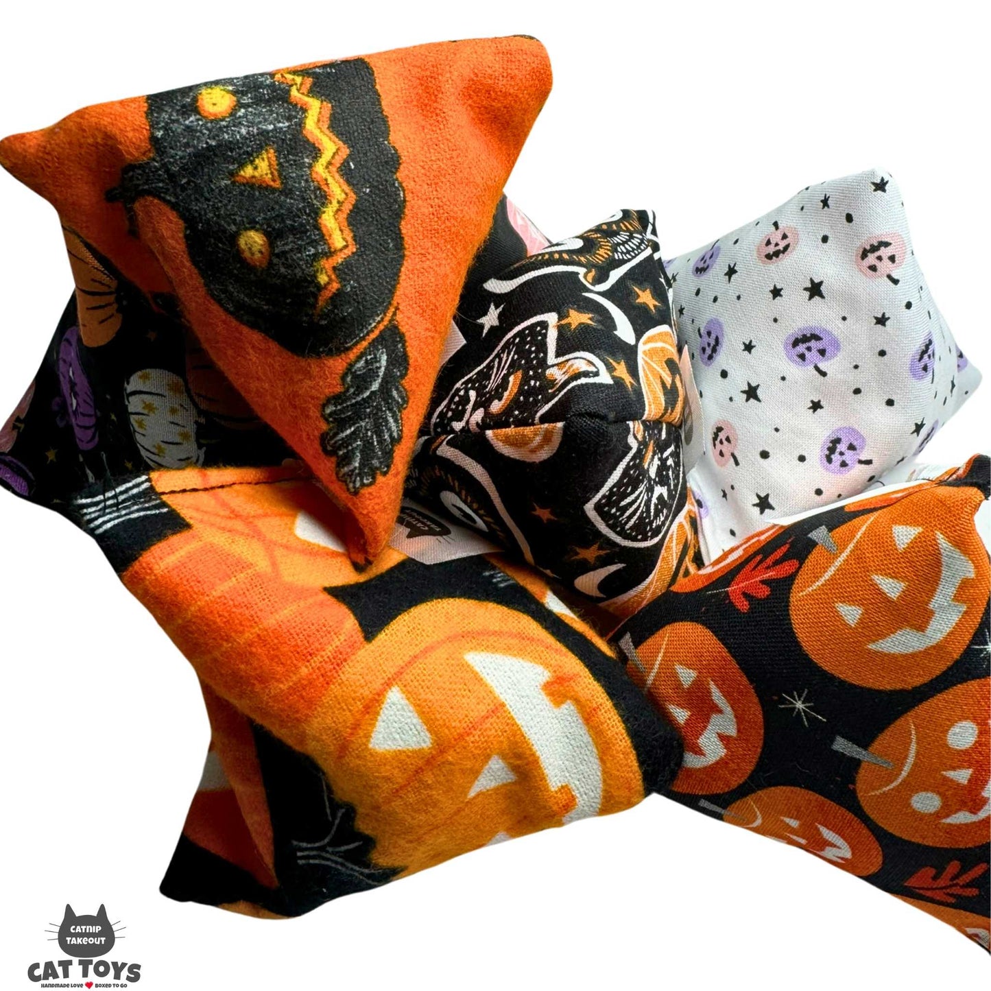Halloween Catnip Cat Toy Happy Sack | Weekly on the Menu
