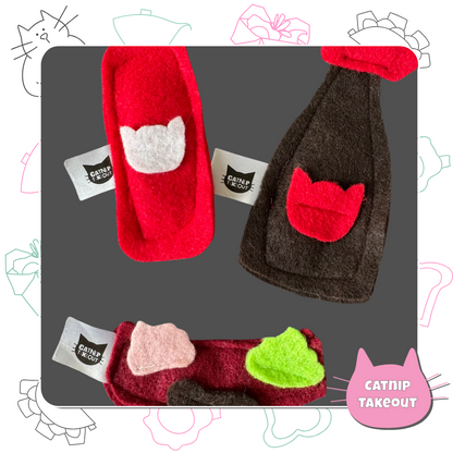 Soy Sauce, Wasabi & Ginger Catnip Toy